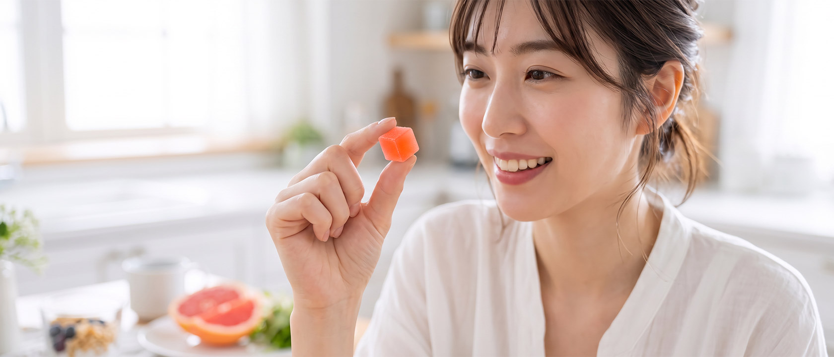 1日1粒、おいしく続けるぷに！リッチの習慣イメージ